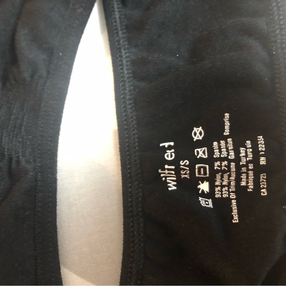 Wilfred Black Bando Style Bra Top - Picture 4 of 4